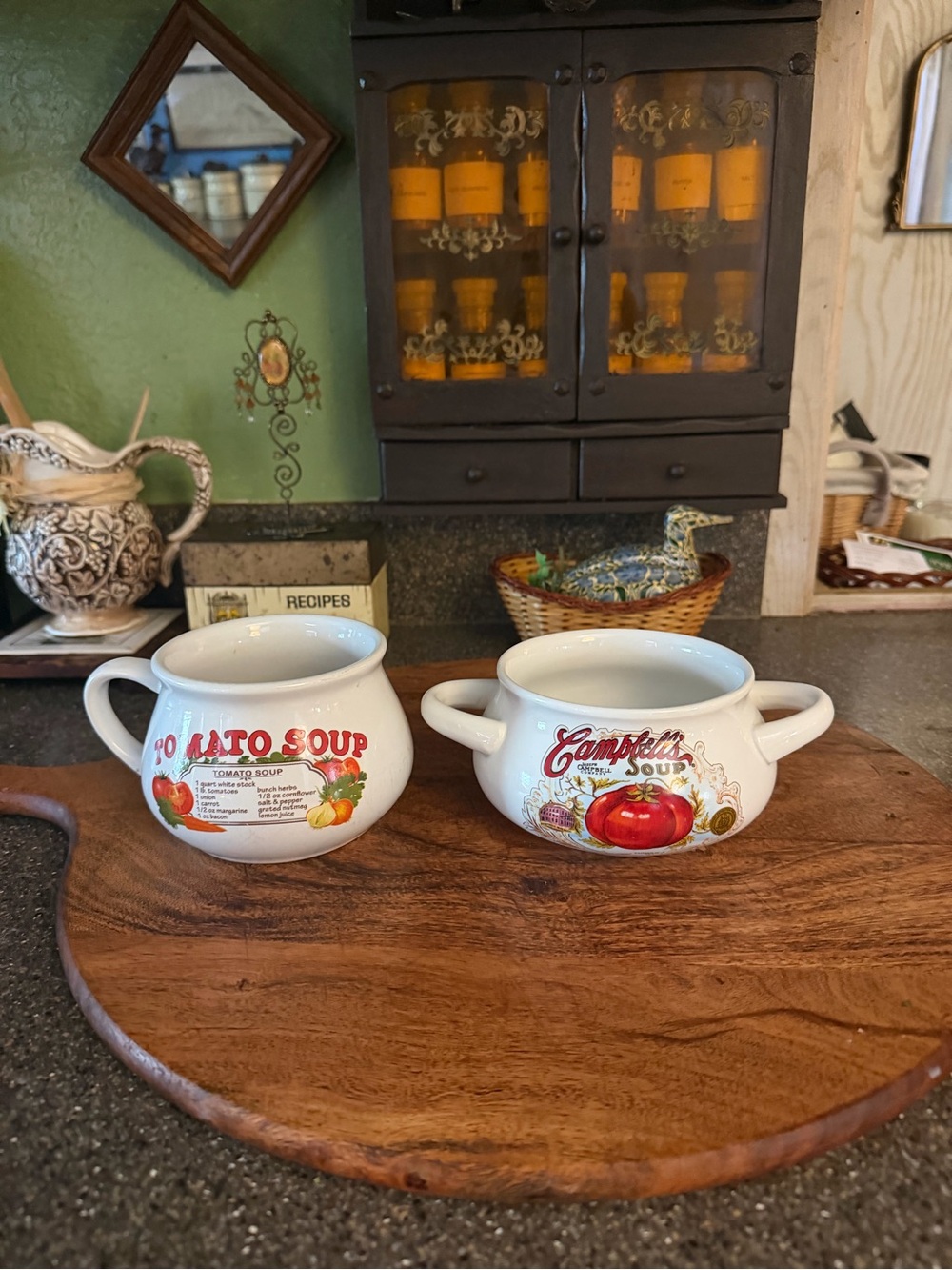classic retro soup-themed designs